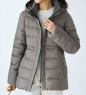 BELLUNA（ベルーナ）の「【Ｆｕｗａｉｒ】ベーシックダウンコート（ダウンコート・ジャケット・ベスト）」｜チャコール