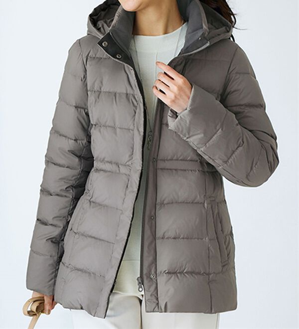 BELLUNA（ベルーナ）の「【Ｆｕｗａｉｒ】ベーシックダウンコート（ダウンコート・ジャケット・ベスト）」｜チャコール