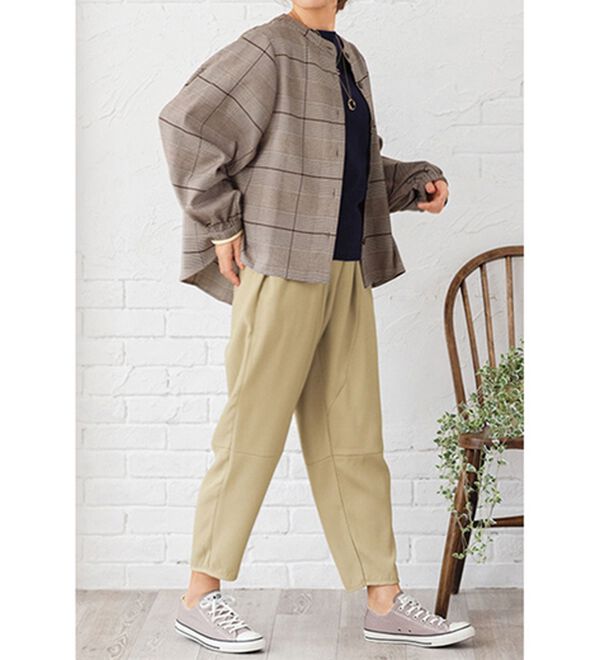 ルフラン（ルフラン）の「ふんわりシャツジャケットコーデセット（その他ジャケット）」｜詳細画像