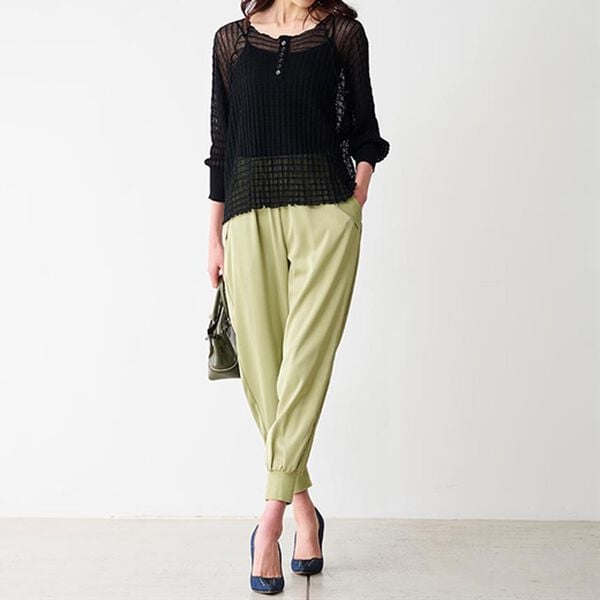 RANAN（ラナン）の「シアーニットプルオーバー（ニット・セーター）」｜詳細画像