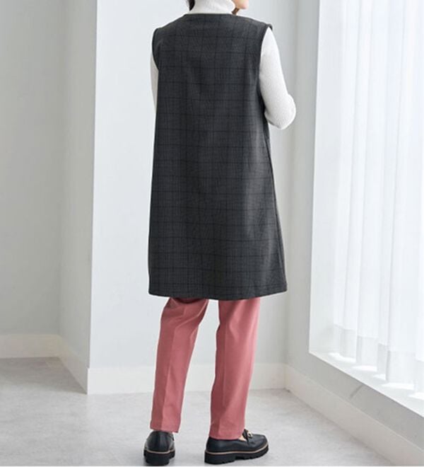 BELLUNA（ベルーナ）の「ウーリッシュ素材ジャンパースカート（ジャンパースカート）」｜詳細画像