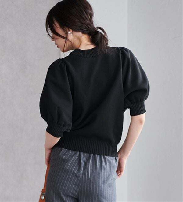 RANAN（ラナン）の「ボリュームパフスリーブニットトップス（ニット・セーター）」｜詳細画像