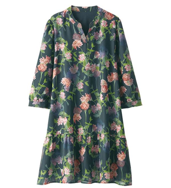 BELLUNA（ベルーナ）の「ｐｌａｎｔｉｃａプリントチュニック（シャツ）」｜詳細画像