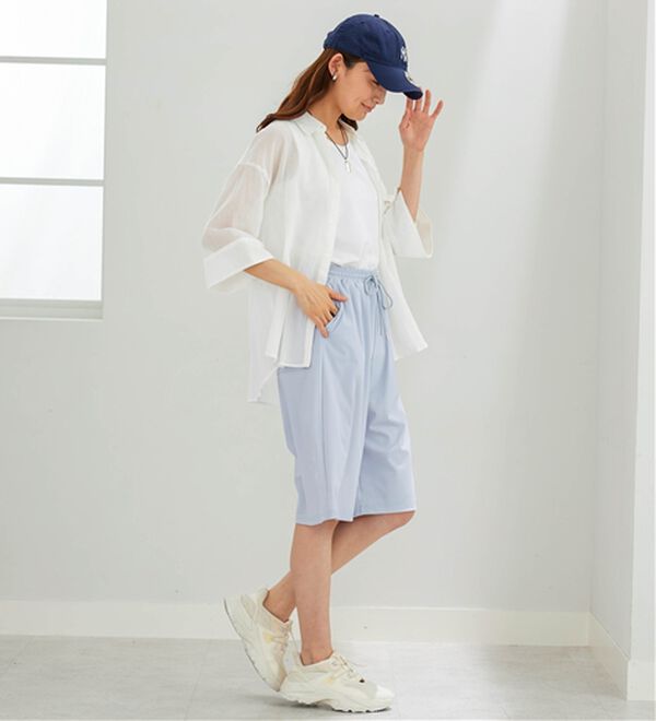 BELLUNA（ベルーナ）の「ヒンヤリ爽快！ゆったりハーフパンツ（その他パンツ）」｜詳細画像