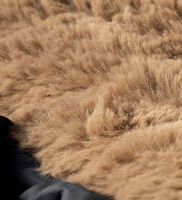 ルフラン（ルフラン）の「首まわりあったか！中わたキルティングコート（ロングコート）」｜詳細画像