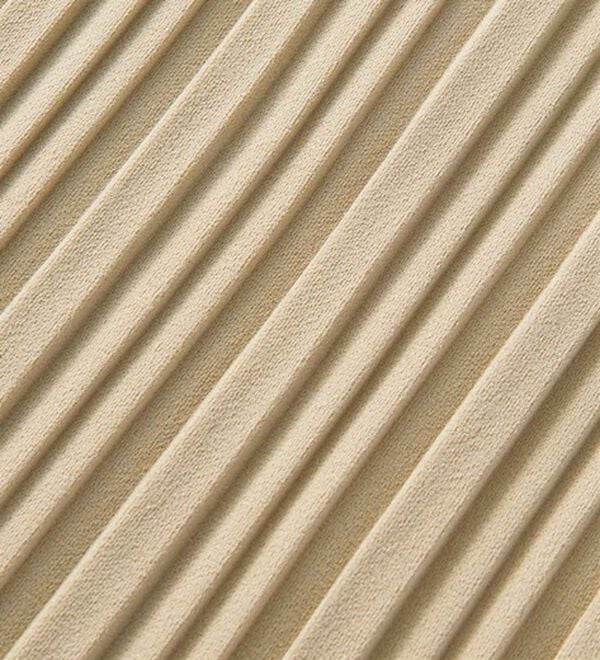 GeeRA（ジーラ）の「セルフカットセミワイドプリーツパンツ（フルレングスパンツ）」｜詳細画像