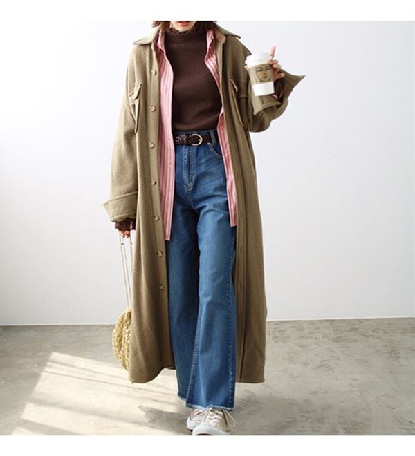 GeeRA（ジーラ）の「大人可愛い！レースが上品なハイネックニット（ニット・セーター）」｜詳細画像