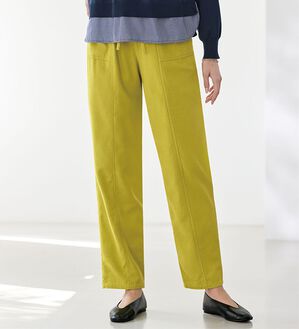 BELLUNA（ベルーナ）の「綿１００％やわらかゆるパンツ（フルレングスパンツ）」｜詳細画像