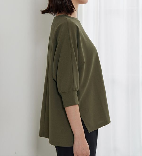 BELLUNA（ベルーナ）の「リブ切替ドルマンデザインプルオーバー（カットソー）」｜詳細画像