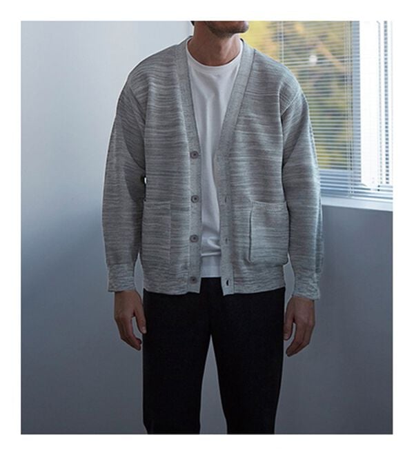 「涼感・軽量サマーカーディガン（メンズカーディガン）」｜詳細画像