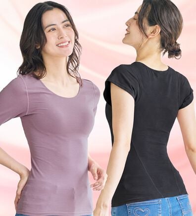 LAVIENNE（ラヴィエンヌ）の「スーッと猫背をケアするインナー（肌着・インナーウェア）」