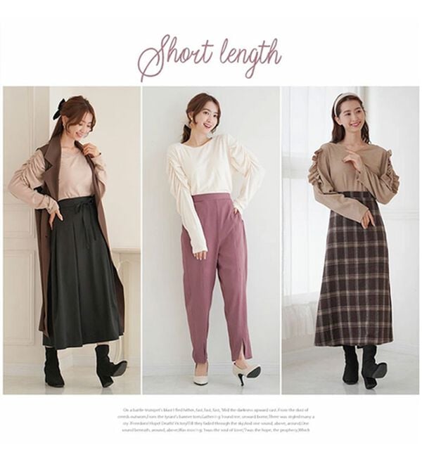 A HAPPY MARILYN（アハッピーマリリン）の「【Ｌ～６Ｌ】【ＭａｒｉｌｙｎＳｗｅｅｔ】体型別フェミニン パフスリーブカットソープルオーバー（カットソー）」｜詳細画像