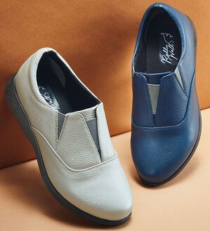 ルフラン（ルフラン）の「ラックウォーク　Ｖカット甲ゴムスリッポン（スリッポン）」｜詳細画像