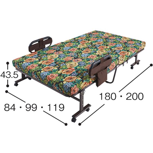 iellio（イエリオ）の「組立簡単寝心地が選べる手動ベッド（ベッド）」｜詳細画像