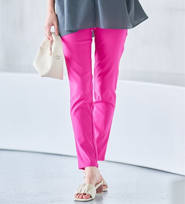 RANAN（ラナン）の「【4つの機能付】美脚アンクルパンツ（フルレングスパンツ）」｜詳細画像