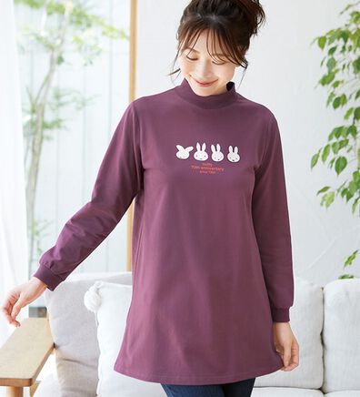 「ミッフィーの綿１００％ゆったりチュニック（チュニック）」