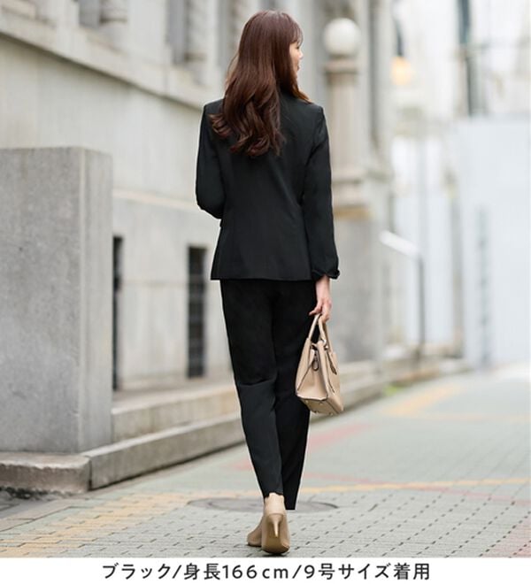 alotta（アロッタ）の「【２点セット】洗える！多機能セットアップ＜７号～２３号＞（パンツスーツ）」｜詳細画像