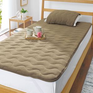 「特価！あったかベルウォーム敷パッド（敷パッド）」｜モカ