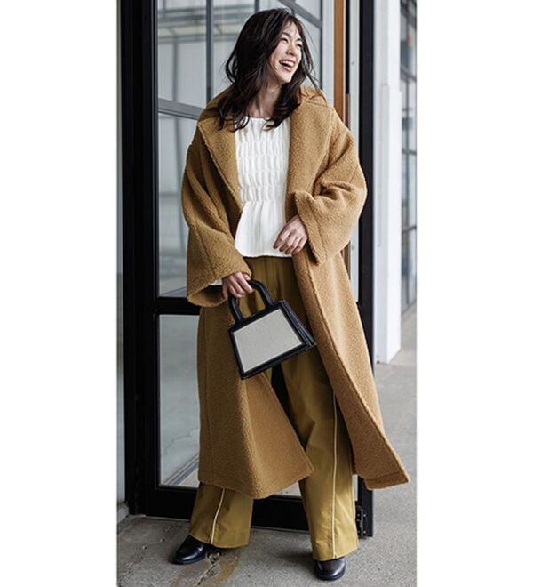 carven furs カルヴェン ダークミンク ファーコート 着丈約105cm carven furs カルヴェン ダークミンク ファーコート 着丈約105cm