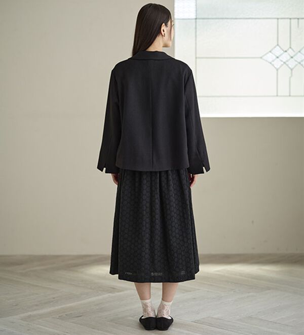 BELLUNA（ベルーナ）の「ドビー素材ショールカラージャケット（その他ジャケット）」｜詳細画像