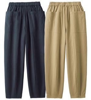 ルフラン（ルフラン）の「【２本組】まるごとコットン！接結ガーゼパンツ（その他パンツ）」｜2本組