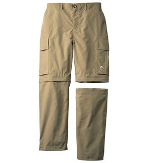 「＜ヘッド＞まさに画期的２ウェイカーゴパンツ（メンズフルレングスパンツ）」｜ベージュ