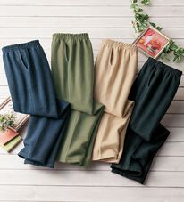 ルフラン（ルフラン）の「日本製肌に優しい綿混ラク楽パンツ（その他パンツ）」