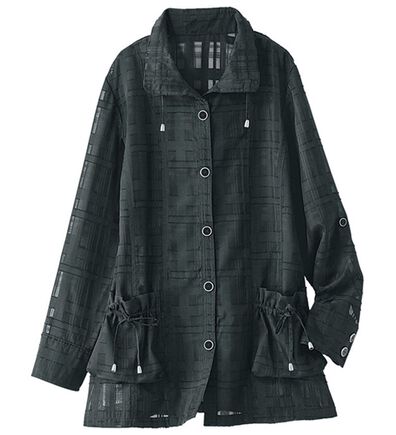 BELLUNA（ベルーナ）の「シアーチェック素材ベーシックジャケット（その他ジャケット）」