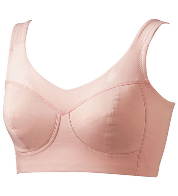 LAVIENNE（ラヴィエンヌ）の「グラマーさんのグッと細見えノンワイヤーブラ（ブラジャー）」｜詳細画像