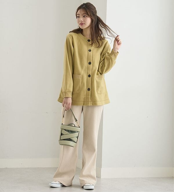 BELLUNA（ベルーナ）の「毎日着られる！快適フリースジャケット（セットアップ）」｜詳細画像