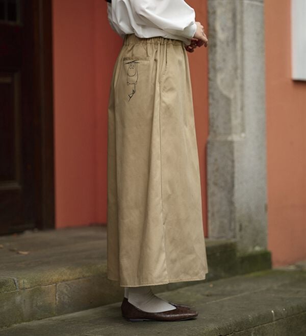 BELLUNA（ベルーナ）の「【ムーミン】ポケットデザインゆったりパンツ（フルレングスパンツ）」｜詳細画像