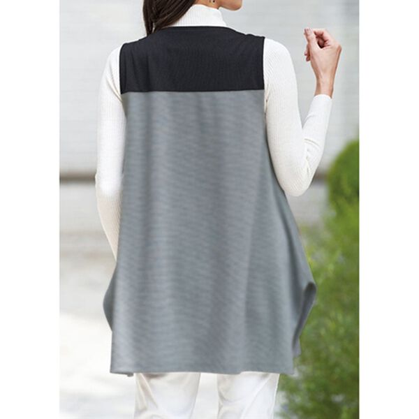 BELLUNA（ベルーナ）の「配色切替ベストデザインチュニック（チュニック）」｜詳細画像