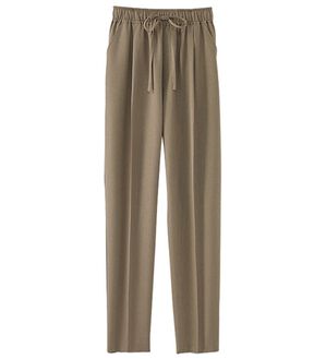 BELLUNA（ベルーナ）の「らくしてきれい！大人のイージーリフラクス（Ｒ）パンツ（その他パンツ）」｜モカ