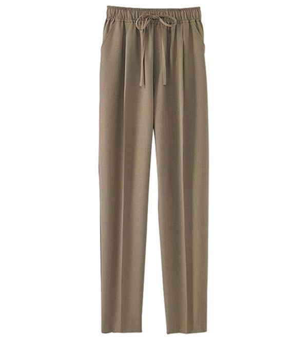 BELLUNA（ベルーナ）の「らくしてきれい！大人のイージーリフラクス（Ｒ）パンツ（その他パンツ）」｜モカ