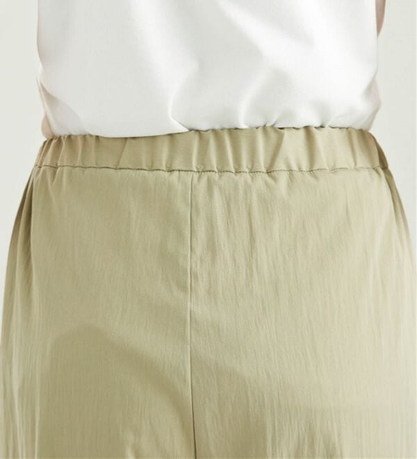 BELLUNA（ベルーナ）の「ビンテージ調タックワイドパンツ（ワイドパンツ・ガウチョ）」｜詳細画像