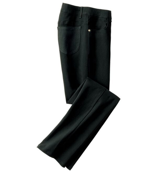 ルフラン（ルフラン）の「毎日はきたくなる！ストレッチパンツ（フルレングスパンツ）」｜黒