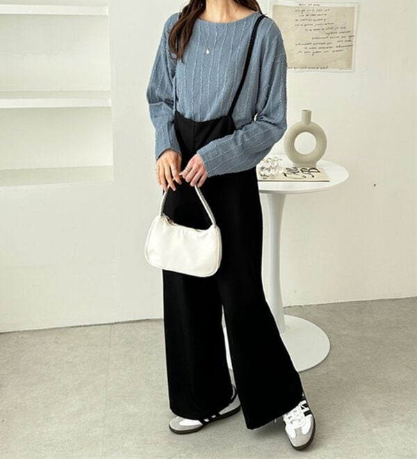 GeeRA（ジーラ）の「シャギージャカードボートネックカットソー（カットソー）」｜詳細画像