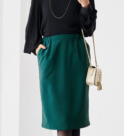 RANAN（ラナン）の「美ラインタイトスカート（ロングスカート）」