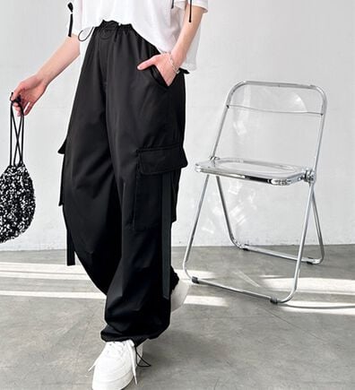 GeeRA（ジーラ）の「サイドリボンカーゴパンツ（その他パンツ）」