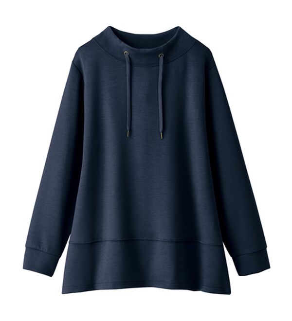 BELLUNA（ベルーナ）の「ワイドネック切替デザインプルオーバー（カットソー）」｜詳細画像