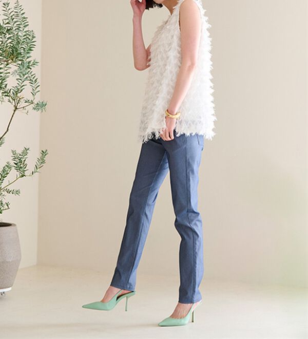 RANAN（ラナン）の「カットジャカードブラウス（ブラウス）」｜詳細画像