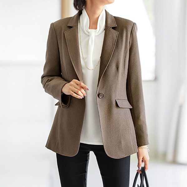 BELLUNA（ベルーナ）の「洗える！暖か蓄熱素材テーラードジャケット（テーラードジャケット）」｜詳細画像