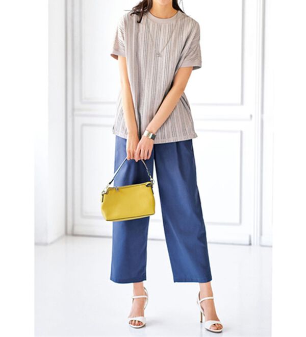 BELLUNA（ベルーナ）の「アイレットレースデザインプルオーバー（カットソー）」｜詳細画像