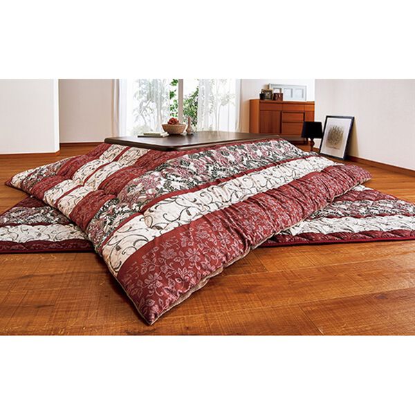 お買得あったかふっくらこたつ布団セット・脚付リビングこたつ