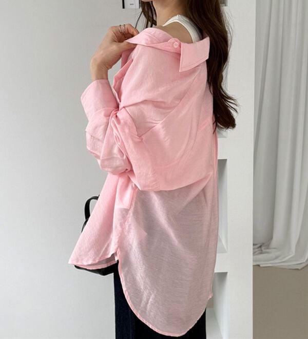 GeeRA（ジーラ）の「アソート柄オーバーサイズシャツ（シャツ）」｜詳細画像