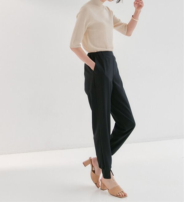 RANAN（ラナン）の「機能付き！裾スリットパンツ（フルレングスパンツ）」｜詳細画像