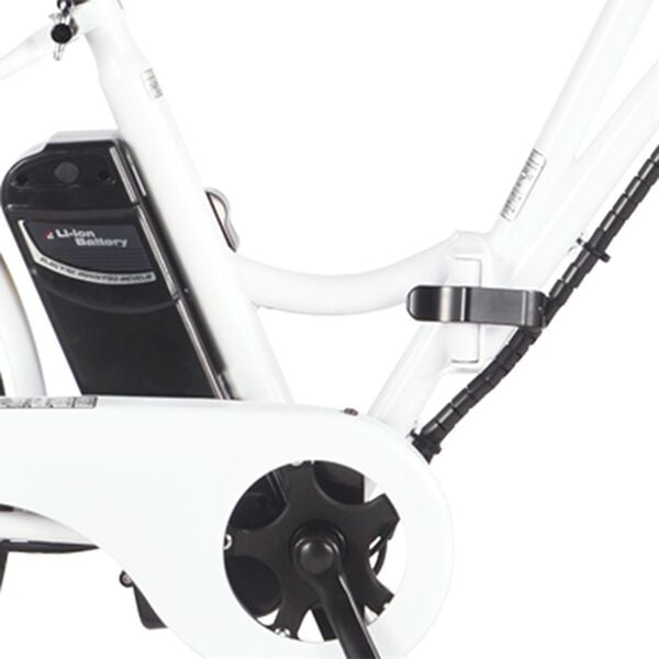 「折りたためるノーパンク電動自転車（エクササイズ）」｜ホワイト