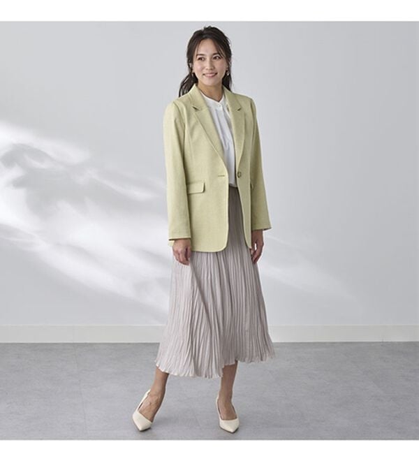 BELLUNA（ベルーナ）の「＜楽スタフィット＞テーラードジャケット（テーラードジャケット）」｜詳細画像