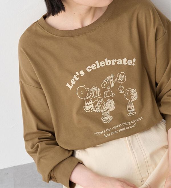 Viola e Viola（ヴィオラ エ ヴィオラ）の「【スペシャルコラボ】スヌーピーCelebrateTシャツ（Tシャツ）」｜詳細画像