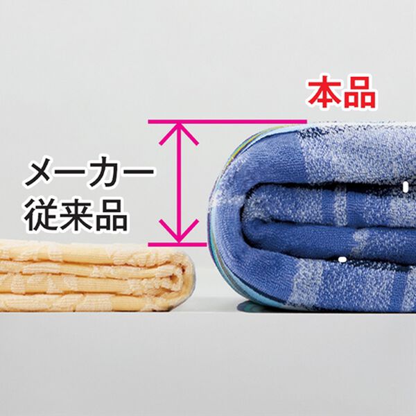 「今治産ワイド＆ロング厚手チェック柄タオルケット（肌掛布団・タオルケット）」｜詳細画像